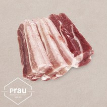 [프라우] 듀록 삼겹살 1cm 250g x 2팩 (오차+-20g), 듀록 삼겹살 250g / 1cm*2