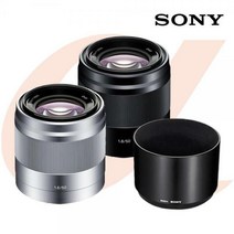 [딜][정품e] 소니 E 50mm F1.8 OSS 여친렌즈/SEL50F18, 02. SEL50F18 (블랙)