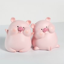 Last Dot 라스트닷 인테리어 저금통 아기돼지 저금통 인테리어 소품 장식품, 만세돼지