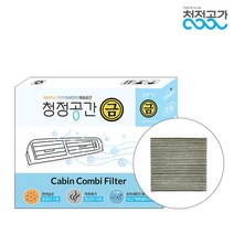청정공간 천연살균 H13 헤파 금필터 렉서스 자동차 에어컨필터, 1개, LX570(2008~2011)