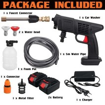 600W 24V 무선 세차 청소기 휴대용 핸드 헬드 세차 물총 Makita 배터리 용 고압 세탁기 거품 발생기, 협동사