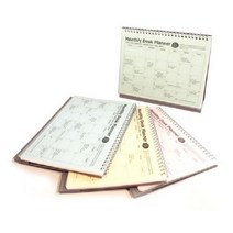 4000 PP탁상용먼슬리플래너 235x170mm 색상랜덤 1EA