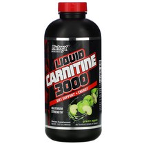 Nutrex Research 뉴트렉스 리서치 블랙 시리즈 리퀴드 액상 카르니틴 그린 애플 Carnitine 3000 480ml