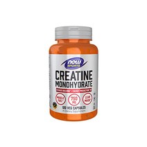 now sports Nutrition 크레아틴 일수화물 750 mg 대량 건물에너지 생산 120 캡슐