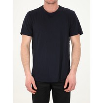 23SS JAMES PERSE 블루 코튼 티셔츠 MLJ3311 DEE