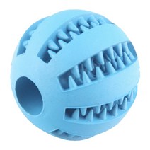 라이프란스 강아지 노즈워크 간식볼 애견 츄잉볼, L (7cm), 블루
