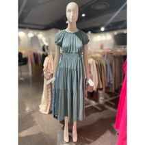 밸리걸 허리셔링롱원피스 394441