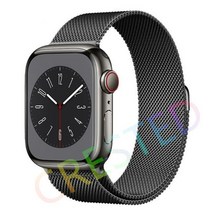 Milanese 루프 스트랩 애플 시계 밴드 44mm 40mm 45mm 41mm 38mm 42mm 40 45mm 팔찌 iWatch 울트라 시리즈 3 4 5 6 SE 7 8 49mm