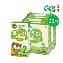 정식품 베지밀 토들러 프리미엄 2단계/3단계 190ml 16팩 32팩, 3.베지밀 토들러 프리미엄 2단계 190ml 32팩