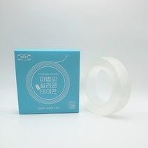 [생활속발견] 마법의 매직나노테이프 (양면테이프 강력테이프 흔적없는), 1개