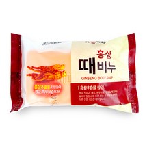 홍삼 때비누 1개 바디스크럽 샤워비누 목욕비누 향수때비누