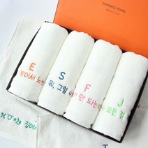MBTI 엠비티아이 수건 특별한 집들이 선물 4매+선물포장, 판단형 J