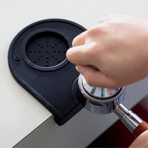 커피 압착 고정대 테이블 탬핑매트 14cm 도징링 탬퍼
