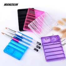 BB 네일아트재료 네일붓 네일아트붓 네일브러쉬세트 모음, 1Ea, 18.MANZILIN 사각브러쉬거치대