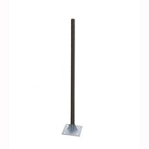 스텐레스 재질 안테나 폴대 1미터 2미터 (바닥 구멍 간격 20cm), 1m