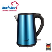[독일 콕스타] 세이프 쿨 터치 블루 전기 주전자 1.5L KSEKT-1000