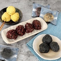 제주떡집 오메기떡 3종세트 총 100개 (팥 40개+콩고물 30개+흑임자 30개)
