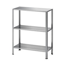 이케아 힐리스 3단선반유닛 선반유닛 철제선반 수납 자취생 가성비가구 선반 진열대