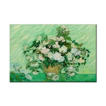 빈센트 반 고흐 캔버스 액자 카페 거실 명화 인테리어, 04.흰장미