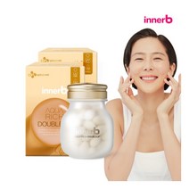 [씨제이웰케어] [CJ공식]이너비 아쿠아리치 더블업 히알루론산 56캡슐x2박스(56일), 상세 설명 참조, 상세 설명 참조