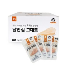 펫러닝 닭안심 그대로 30p 국내산 애견 강아지 간식, 닭가슴살, 10개