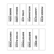 [비다하우스] 세제소분용기 가루 세제통, 옵션11.라벨지영문, 1개