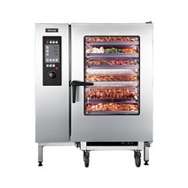 린나이 업소용 가스 스팀컨벡션오븐 (RCO-240CG) 24단 식수인원 800명 트롤리 포함, LPG (프로판가스)