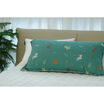 굿프렌드 동물 등쿠션 7종, 고양이-그린커버만