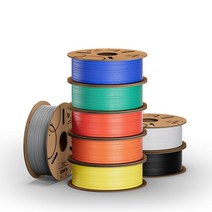 3D프린트 3D프린팅 소모품 필라멘트 1kg 재료, PLA 블랙 1000g
