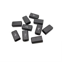 100Pcs 마이크로 USB 솔더 남성 커넥터 플라스틱 쉘 화이트 블랙 DIY 5 핀 용접 플러그 Sockect 터미널, 02 100 White