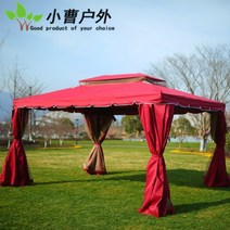 옥외 그늘막 전시회 로마 우봉 야외광고 자동차 농악상용 초대형 텐트 중단, 3*4와인로마봉(망사둘레)