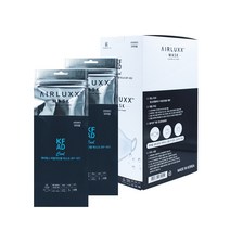 [국내생산] 에어룩스 KF-AD 입체형 비말차단 숨쉬기 편한 마스크 화이트 대형, 20개, 5매입