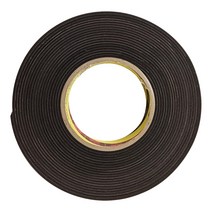 EVA 단면 흑색 스펀지 테이프 2t x 15mm x 7.5M 완충