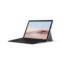 마이크로소프트 2020 Surface Go2 10.5 + 블랙 타입커버 패키지, 플래티넘, 펜티엄 골드, 128GB, 8GB, WIN10 Home, STQ-00009
