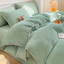 벨벳 이불 베개 베게 커버세트 사계절 코튼 유연 피부도우미 통기성 쾌속수면 이불인테리어