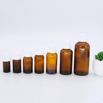 오일 용기 갈색 흰색 드롭퍼 드롭퍼 100ml