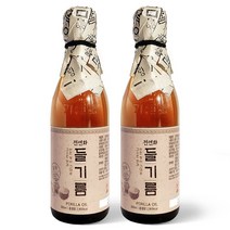 시장쏙 전연화 들기름 350ml, 2개입