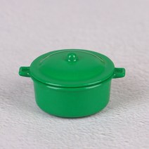 캐서럴 양수냄비 인덕션 오븐용 뚝배기 인형 집 미니어처 요리 수프 냄비 조리기구 캐서롤 접시 스튜 냄비 스톡 냄비 둥근 구리 냄비 주방 용품 주방 액세서리, 1개