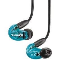 일본직발송 2. SHURE 슈어 고차음성 이어폰(유선 타입) SE215SPE-A 트랜스스루센트 블루 : 운하형 B00A16, One Size_One Color, 상세 설명 참조0, 상세 설명 참조0