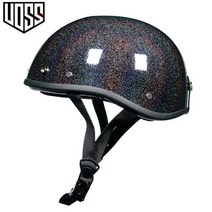 바이크 헬맷 안전모 VOSS 빈티지 헬멧 남녀 할리반구 전기오토바이 여름 홀리데이 앤, L, 머리 큰 친구 찍지 마(52-58)