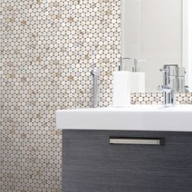 욕실 벽 식탁 싱크대 가구 리폼 타일시트지, SHPS-21636셀타일