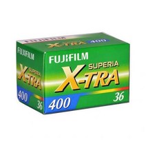 후지 슈페리아 X-TRA 프리미엄 400 컬러 35mm 수동 카메라 필름 36, 2롤, 기본