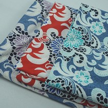 원단대장 프린트 폴리스판 패턴 스판 발포 에스닉 얇은천, 선택-3(초록색)