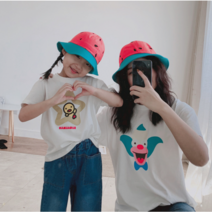 수박벙거지모자 수박모자 단체모자 선캡