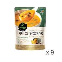 비비고 단호박죽, 420g, 9개