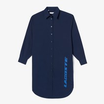 라코스테 카라원피스 여성 릴렉스핏 셔츠 원피스 네이비 EF9656-52N 166