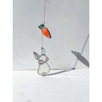 스테인드글라스 아기토끼 썬캐쳐