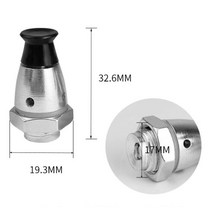 부품80KPa 압력 릴리프 밸브 모든 브랜드에 대한 범용 밥솥 액세서리 안전 스토퍼 쿠커 부품, 01 32.6x17x19.3mm