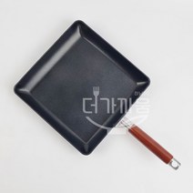 코코사각 후라이팬 계란말이팬 부침요리 코팅 사각팬 프라이팬, 1개, 왕대(270x270mm)