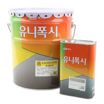 KCC페인트 실내바닥 에폭시 유니폭시 라이닝 무용제 16kg, 녹색, 1개